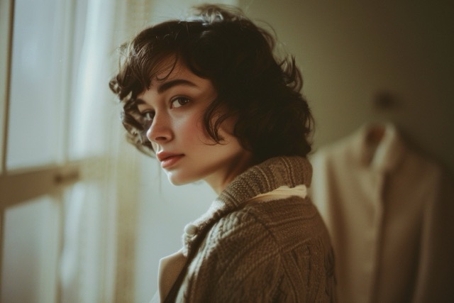 Alex Turner AM era slick hair and leather jacket